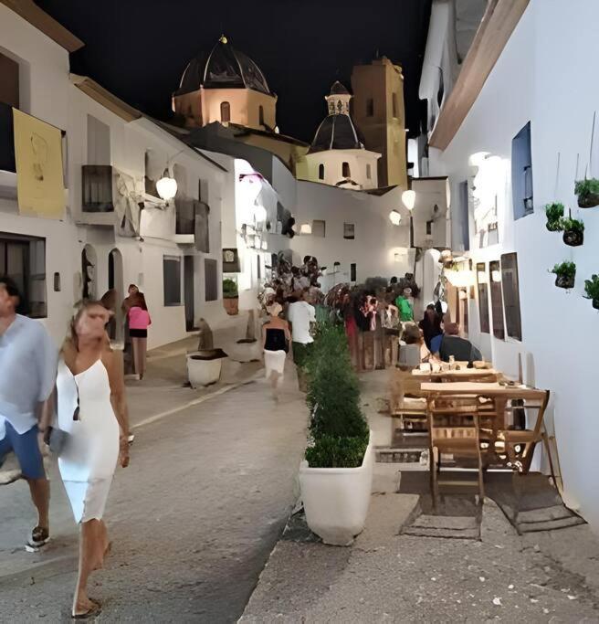 Apartamento Primera Linea Con Acceso Privado A La Playa Altea Exterior foto